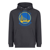 Smoke Golden state Heavyweight Hoodie - linhVisuals