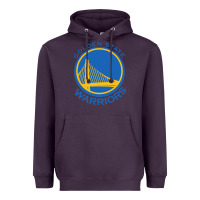 Plum Golden state Heavyweight Hoodie - linhVisuals