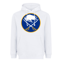 White the sabres Heavyweight Hoodie - linhVisuals