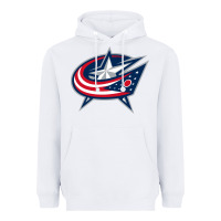 White the  blue jackets Heavyweight Hoodie - linhVisuals