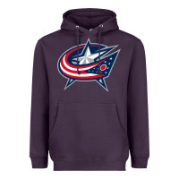 Plum the  blue jackets Heavyweight Hoodie - linhVisuals
