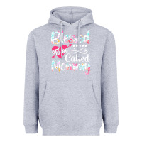 Heather Grey blessed to be called mommy t  shirt blessed to be called mommy lovely Heavyweight Hoodie - linhVisuals