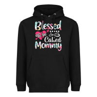 Black blessed to be called mommy t  shirt blessed to be called mommy lovely Heavyweight Hoodie - linhVisuals