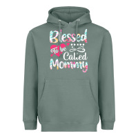 Sage blessed to be called mommy t  shirt blessed to be called mommy lovely Heavyweight Hoodie - linhVisuals