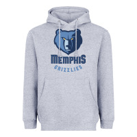 Heather Grey memphis Heavyweight Hoodie - linhVisuals