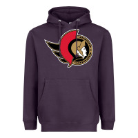 Plum the senators Heavyweight Hoodie - linhVisuals