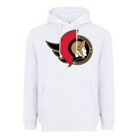 White the senators Heavyweight Hoodie - linhVisuals