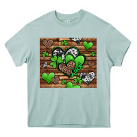 Arona St. Patrick's Day hearts Heavy Core Tee - Jasminsmagicworld