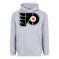 Heather Grey the philadelphia Heavyweight Hoodie - linhVisuals