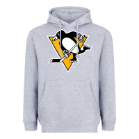 Heather Grey the  penguins Heavyweight Hoodie - linhVisuals