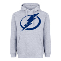 Heather Grey the lightning Heavyweight Hoodie - linhVisuals