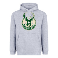 Heather Grey milwauke Heavyweight Hoodie - linhVisuals