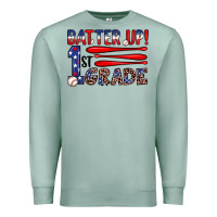 Seafoam batter up 1st grade Premium Sweatshirt - JahusDesignShop