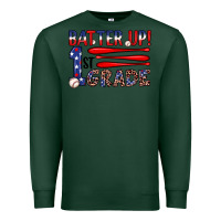 Sports Green batter up 1st grade Premium Sweatshirt - JahusDesignShop