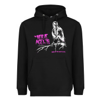Black the nerve agents Heavyweight Hoodie - linhVisuals