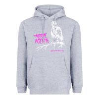 Heather Grey the nerve agents Heavyweight Hoodie - linhVisuals