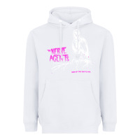 White the nerve agents Heavyweight Hoodie - linhVisuals