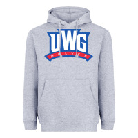 Heather Grey uwg wolves Heavyweight Hoodie - linhVisuals