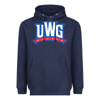 Navy uwg wolves Heavyweight Hoodie - linhVisuals