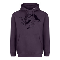 Plum cyndaquil Heavyweight Hoodie - linhVisuals