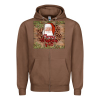 Chestnut santa merry christmas y'all Zipper Hoodie - AdoDesignShop