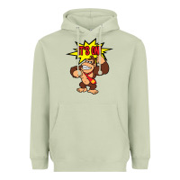 Matcha donkey kong Heavyweight Hoodie - linhVisuals