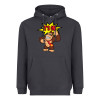 Smoke donkey kong Heavyweight Hoodie - linhVisuals