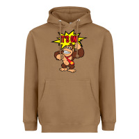 Toasted Coconut donkey kong Heavyweight Hoodie - linhVisuals
