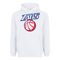 White gonzaga basketball Heavyweight Hoodie - linhVisuals