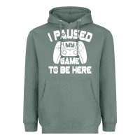 Sage i paused my game to be here Heavyweight Hoodie - linhVisuals
