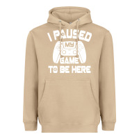 Mushroom i paused my game to be here Heavyweight Hoodie - linhVisuals