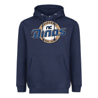 Navy nc Heavyweight Hoodie - linhVisuals