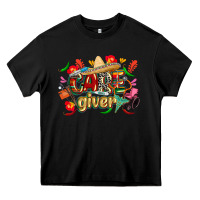 Black cinco de mayo caregiver Heavy Core Tee - CowGirlArtShop