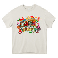 Cream cinco de mayo caregiver Heavy Core Tee - CowGirlArtShop
