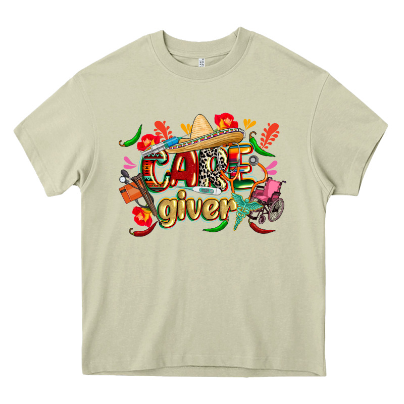 Cinco De Mayo Caregiver Heavy Core Tee by CowGirlArtShop | Teevron