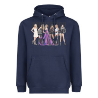Navy reputation  okka Heavyweight Hoodie - linhVisuals