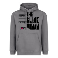 Storm respect protect love the black woman Heavyweight Hoodie - linhVisuals