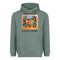 Sage restore the wolf defenders of wildlife Heavyweight Hoodie - linhVisuals