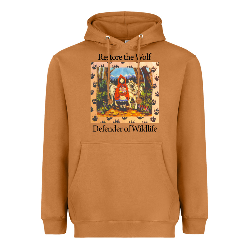 Restore The Wolf Defenders Of Wildlife Heavyweight Hoodie by linhVisuals | Teevron