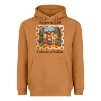 Meerkat restore the wolf defenders of wildlife Heavyweight Hoodie - linhVisuals