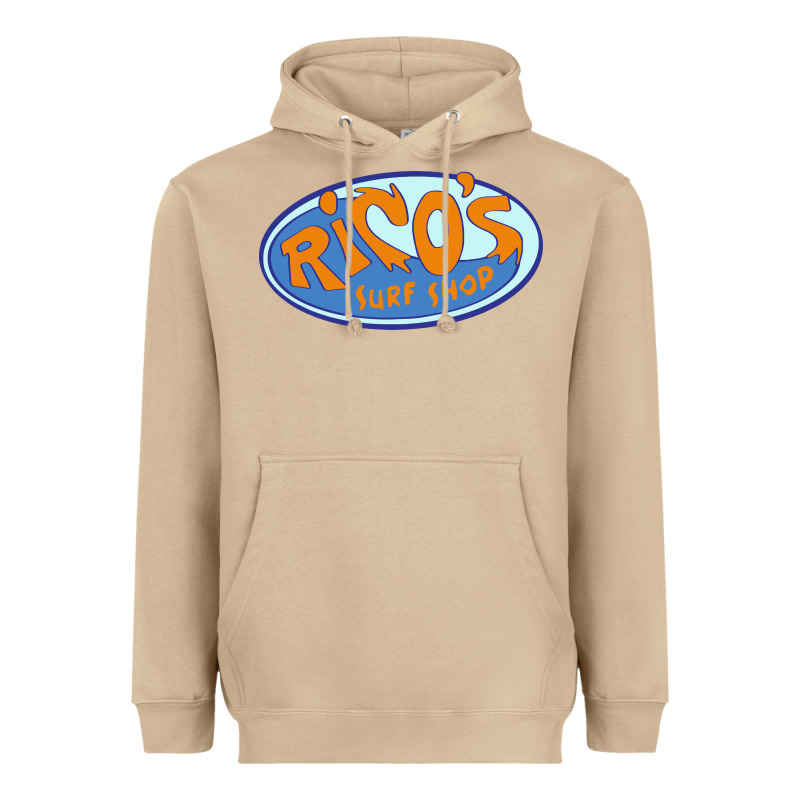 Richo Surf Shop Heavyweight Hoodie by linhVisuals | Teevron