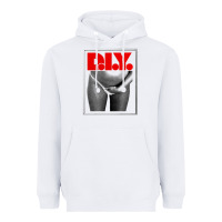 White rihanna diy Heavyweight Hoodie - linhVisuals