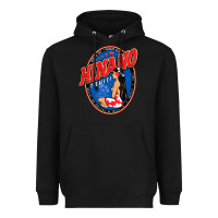 Black hinano tahiti Heavyweight Hoodie - linhVisuals