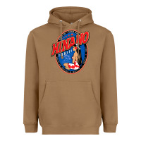 Toasted Coconut hinano tahiti Heavyweight Hoodie - linhVisuals