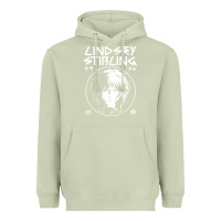 Matcha lindsey stirling white Heavyweight Hoodie - linhVisuals