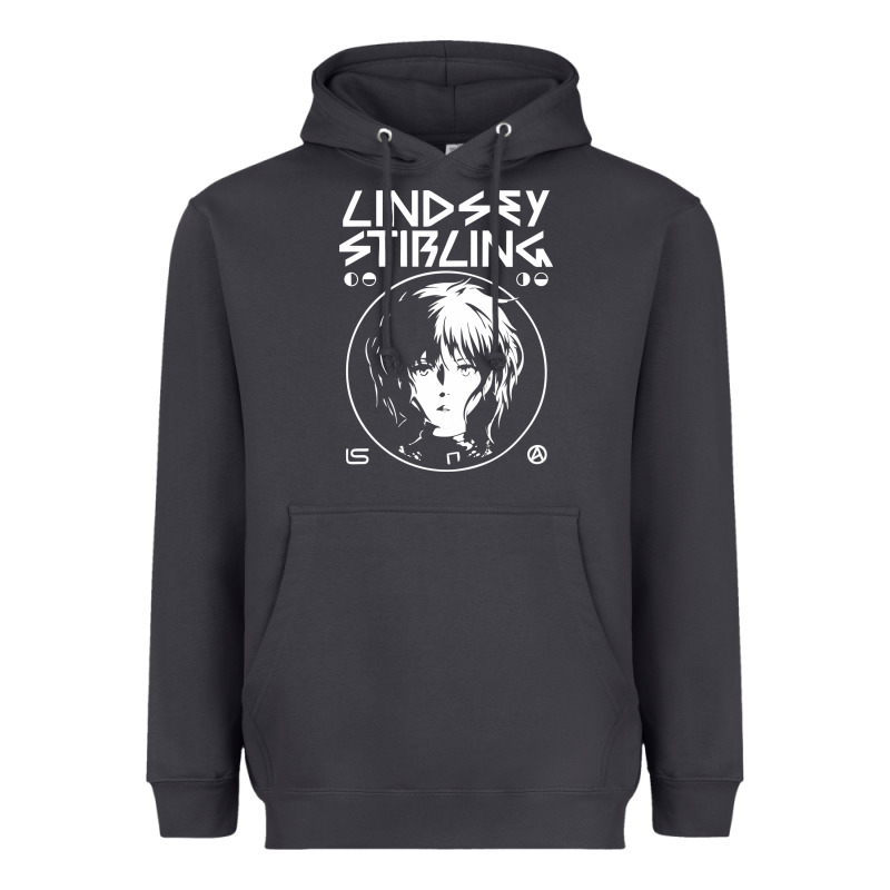 Lindsey Stirling White Heavyweight Hoodie by linhVisuals | Teevron
