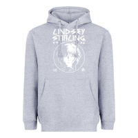 Heather Grey lindsey stirling white Heavyweight Hoodie - linhVisuals