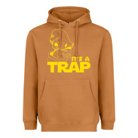 Meerkat it's a trap Heavyweight Hoodie - linhVisuals