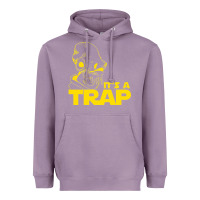 Lavender it's a trap Heavyweight Hoodie - linhVisuals