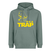 Sage it's a trap Heavyweight Hoodie - linhVisuals